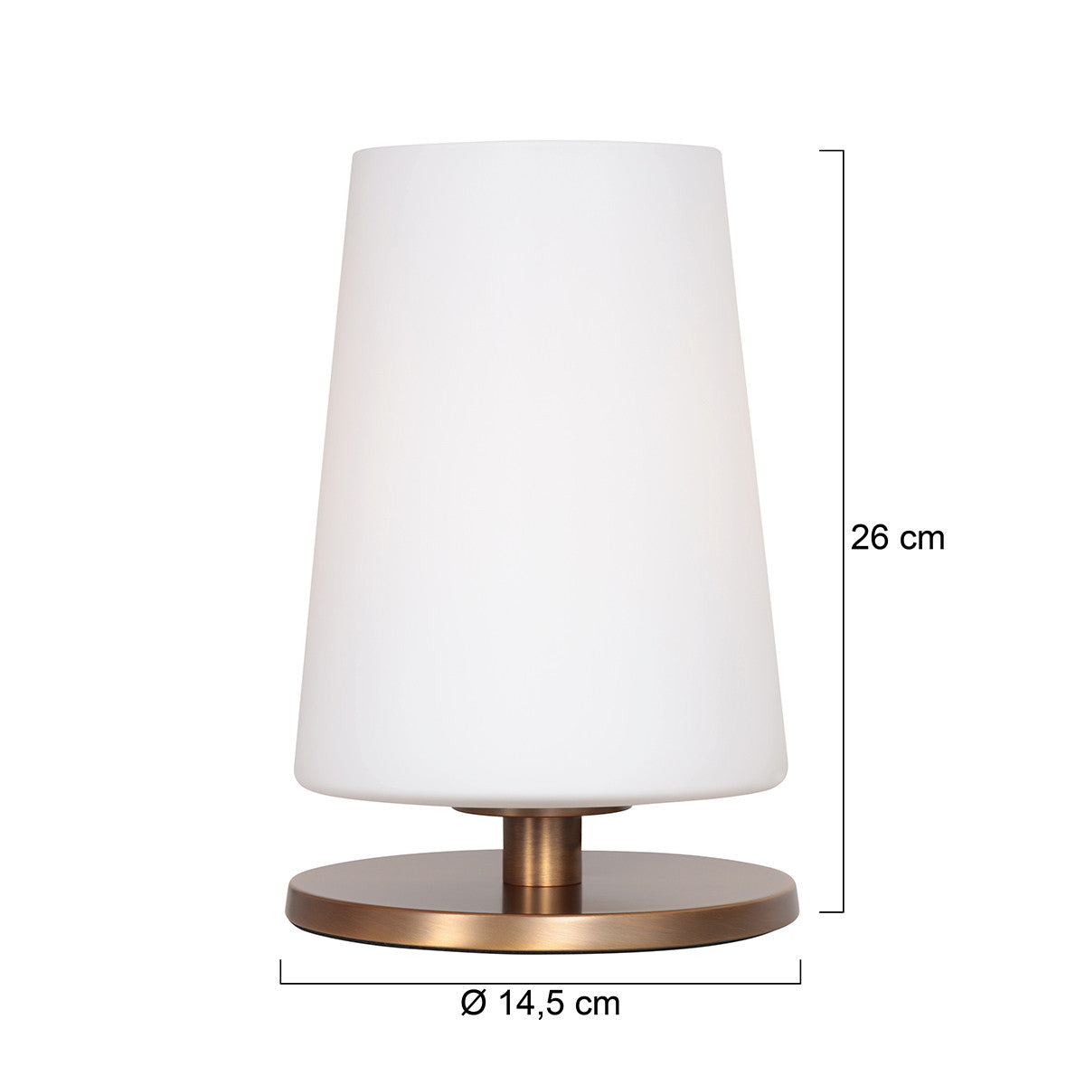 Gabriel Glass Bedside Lamp | C7384