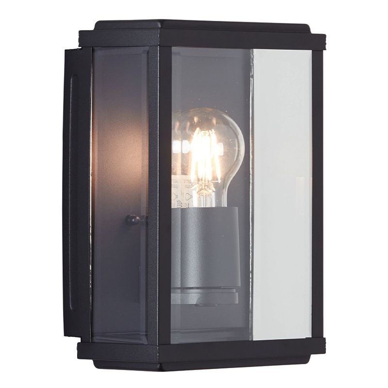 Jaeva Black Industrial Outdoor Lamp | C2485