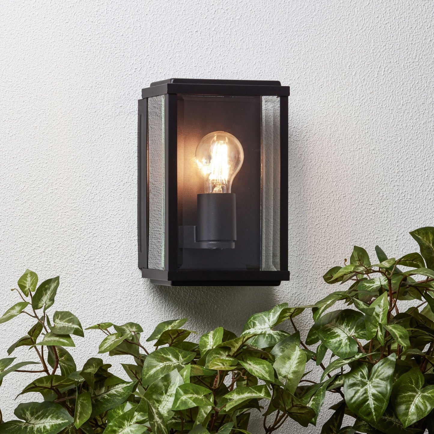 Jaeva Black Industrial Outdoor Lamp | C2485