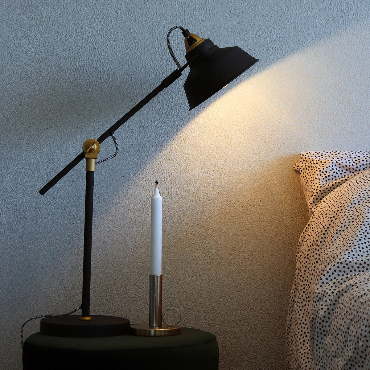 Minto Black Desk Lamp | C7584