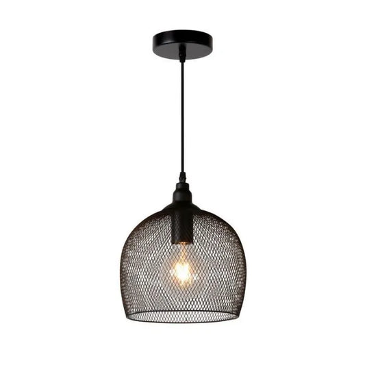 Retro Mesh Black Pendant Lamp | C3940